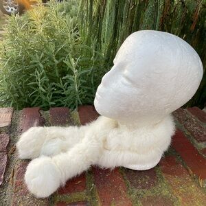 Fluffy Rabbit Fur Adjustable Neck Wrap Scarf Fling